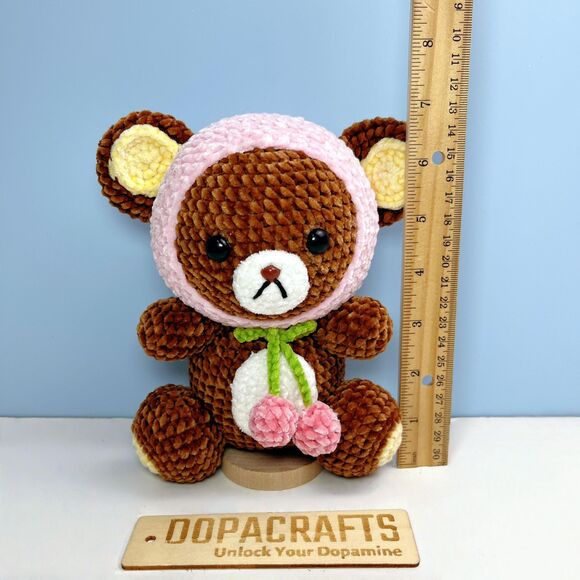Rilakkuma Cherry Bear Plush | Limited Edition Kawaii...